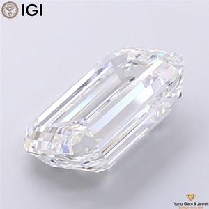3.50 CT IGI Certificate CVD Lab มรกตมีเพชรที่สวยงาม VS1ชัดเจน10.84มม. พร้อมสำหรับสีทองจี้ - Product Image 5