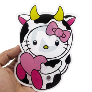 Paletas de Vidrio para Extensiones de Pestañas con Logotipo Personalizado al por Mayor, Soporte para Pestañas Love Kitty, Herramienta de Belleza para Extensiones de Pestañas - Product Image 5