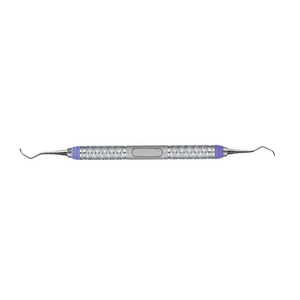 เครื่องมือผ่าตัดทางทันตกรรมสแตนเลสสตีล ด้ามจับแบบมีลายสีเงิน คลาส 1 - Product Image 2