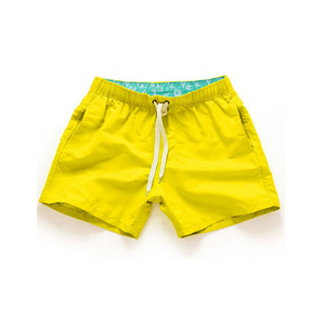 Shorts de plage et de surf pour hommes, tendance, de haute qualité et à prix abordable, avec logo frontal, en polyester/coton, taille élastique et séchage rapide - Product Image 2