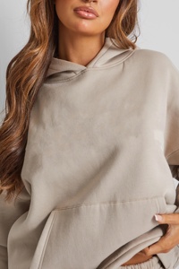Ensemble de survêtement unisexe en polyester à capuche, coupe-vent imprimé, délavé à l'acide, design uni, pour le sport et l'entraînement, vente en gros - Product Image 5
