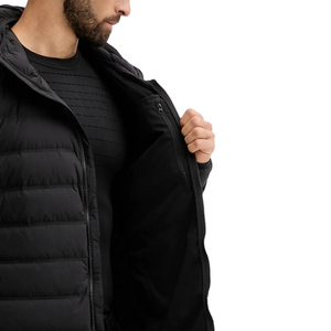 Chaqueta Acolchada con Capucha para Hombre, Impermeable, para Invierno, Ligera, para Senderismo, Personalizable OEM - Product Image 4