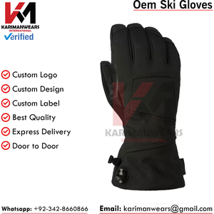Gants de ski et snowboard isolés thermiquement pour hommes et femmes, imperméables et compatibles écran tactile, pour le marché d'exportation - Fournisseur en gros - Product Image 3