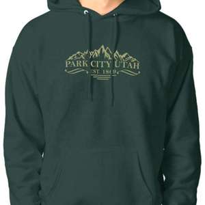 Sweat à capuche polaire unisexe Solid Park City Utah Ski, motif montagne, chaud, pour l'hiver, le sport en plein air et le streetwear - Product Image 5
