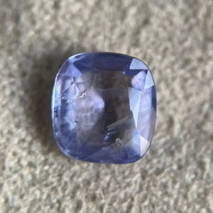 Zafiro azul natural suelto de 1.40 quilates, zafiro azul suelto de las minas de Ceilán, zafiro azul de Sri Lanka, zafiro azul sin calentar. - Product Image 1