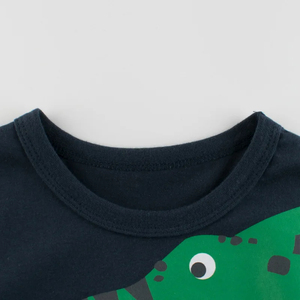 Camiseta Informal Transpirable para Niños, Personalizada, 100% Algodón, Cuello Redondo, Impresión Serigráfica, Manga Corta - Product Image 3