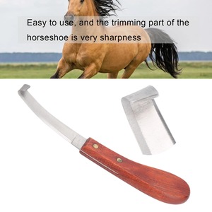 Cuchillo para Pezuñas de Caballo, Cuchillo para Pezuñas de Acero Inoxidable con Mango Cómodo, Cuchillos para Recortar Pezuñas - Product Image 4
