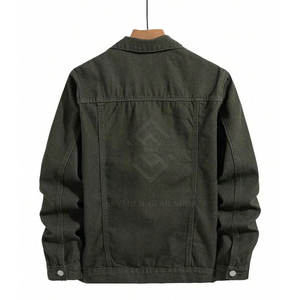 Chaquetas Casuales de Invierno de Secado Rápido para Hombre, 100% Algodón, Cuello Alto y Logotipo Frontal, Transpirables, Ecológicas, Precio al por Mayor - Product Image 2