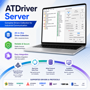 Software de Controlador PLC Multiprotocolo para Automatización Industrial |   Servidor ATDriver - Product Image 1