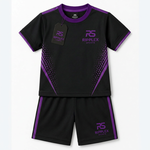 Nouvelle collection 2026 : Ensemble court pour enfants, doux et résistant, idéal pour le sport, les aventures en plein air et le quotidien. - Product Image 1
