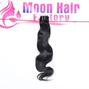 Extensiones de Cabello Humano Brasileño con Ondas Suaves, 100% Cabello Humano Virgen, Color Negro Natural, Doble Trama, Extensiones de Cabello Humano Puro y Suave - Product Image 3