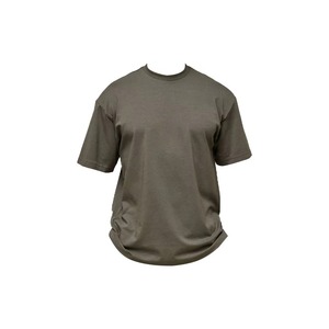 Wholesale 2026 High Quality Men's 100% Cotton T-Shirts Custom <b>Logo</b> Printed on Chest 250gsm Knitted Fabric - Product Image 2