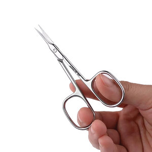 <b>Scissors</b> for Eyebrow Women Eyebrow <b>Scissors</b> for Precise Trimming & Shaping Stainless Steel Facial Hair Grooming Tool for Safe - Product Image 3