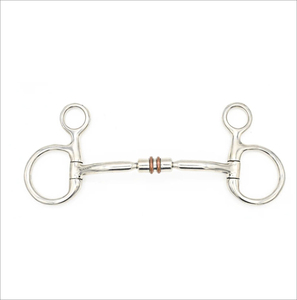 Shemax Équipement d'équitation de haute qualité, vente en gros, sur mesure, toutes couleurs disponibles, mors articulé en titane avec anneau en D - Product Image 1