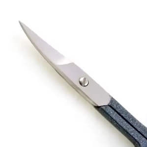 Tijeras para Uñas Curvas de Cerámica Duraderas con Hoja de Acero Inoxidable Afilada con Recubrimiento Gris de Precisión, Perfectas para Manicura, Pedicura y Cutículas - Product Image 4