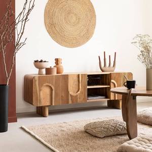 Meuble TV Vandana Cresta Ultra en bois d'acacia - Product Image 1