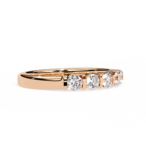Diamant rond brillant cultivé en laboratoire, pierre non montée |   Or 10 carats |   Certifié IGI |   Feu et étincelles au maximum |   Bague de fiançailles tendance - Product Image 2