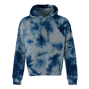 Sweat à capuche en polaire personnalisé, coupe-vent, imprimé numérique tie-dye, de qualité supérieure, en polyester/coton, pour homme, idéal pour l'hiver, en vente - Product Image 1