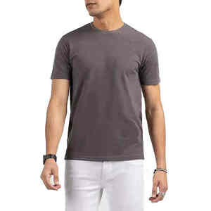 Camiseta de Hombre a la Moda, Transpirable, Informal, Cómoda, con Logotipo Personalizado - Product Image 1