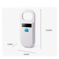 Lector de Microchip RFID USB Portátil W90A, 134.2KHz FDX-B ISO11784, para Identificación de Mascotas, Perros, Gatos, Ganado, Tarjetas de Acceso