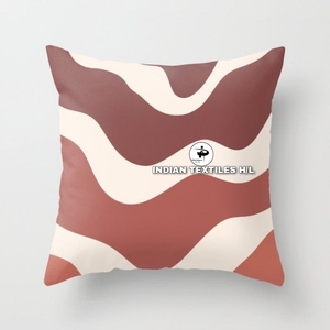 Funda de cojín decorativa minimalista con diseño geométrico, cuadrada, en blanco y negro, lavable, de algodón, estilo bohemio. - Product Image 5