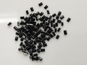Spinelle noire naturelle 3x2MM taille baguette, pierre lâche de qualité supérieure pour la fabrication de bijoux - Product Image 4