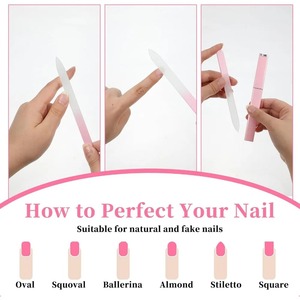 Mini Lima de Uñas Zebra EMERY de Doble Cara, Grano 100, Suave para las Uñas, Reutilizable con Tubo de Almacenamiento para el Cuidado de las Uñas - Product Image 4