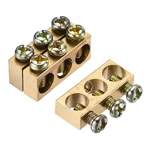 Barre de bornes en laiton de précision pour connexion électrique, bornier électrique, fabricant OEM ODM, connecteur électrique en laiton - Product Image 5