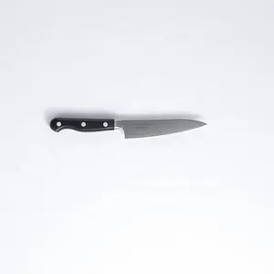 일본 AUS10 스테인리스 입히는 물자 잎 부엌 칼 Petty 120 mm Santoku 170 mm Gyuto 180 mm ROKUSHIRO 제조하는