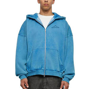 Sweat-shirts à capuche délavés à l'acide pour hommes, qualité supérieure, tendance, grandes tailles, vêtements de mode - Product Image 1