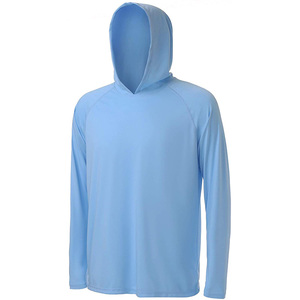 Sudadera con Capucha de Manga Larga para Hombre, Color Sólido, 100% Poliéster, Secado Rápido, Estilo Casual Tejido, Corte Regular, Sudadera de Verano - Product Image 6