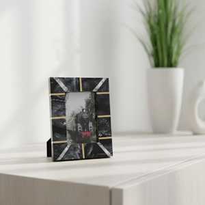 Marco de Resina y Madera con Incrustaciones Elegantes, Hecho a Mano, para Exhibición de Fotos Personalizadas con un Sofisticado Diseño de Mosaico para Decoración de Hogar de Lujo - Product Image 6