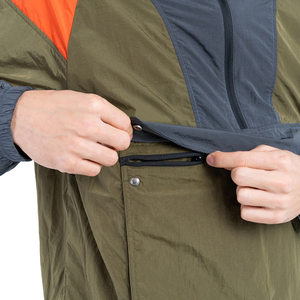 OEM Wholesale Nylon <b>Running</b> Waterproof Windproof Custom Pullover Anorak Windbreaker <b>Jacket</b> For <b>Men</b> Breathable Hooded Plus Size - Product Image 6