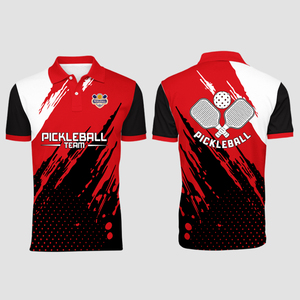 Camiseta de Polo Premium para Pickleball, para Hombre y Mujer, Tejido Transpirable de Alto Rendimiento, Logotipo Personalizado, Uniforme de Equipo, Fabricante - Product Image 4