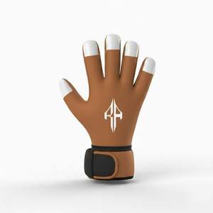 ถุงมือผู้รักษาประตูคุณภาพสูง ยูนิเซ็กซ์ วัสดุ PU ระบายอากาศได้ดี ป้องกันนิ้วและนิ้วโป้ง ผลิตโดย RIVIAN ATLANTIC - Product Image 1