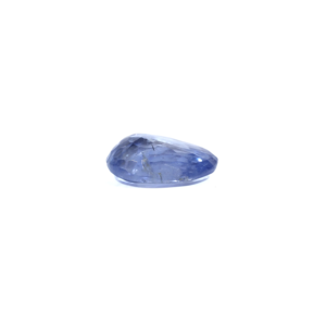 Saphir bleu ciel naturel 3,1 carats, pierre précieuse non montée, taille brillant pour bijoux fins - Product Image 3