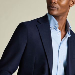 Blazer léger en coton tricoté respirant pour homme, à simple boutonnage, avec logo personnalisé, nouveau design. - Product Image 4