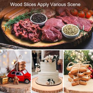 Paulownia Wood Rounds Wholesale Natural Rustic Eco-Friendly DIY Wedding Crafts - Product Image 5