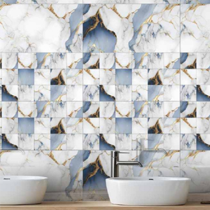 Elegante Azulejo Cerámico de Pared con Aspecto de Mármol Blanco 300x600 para una Estética Minimalista en Edificios de Oficinas y Espacios Comerciales Modernos - Product Image 3