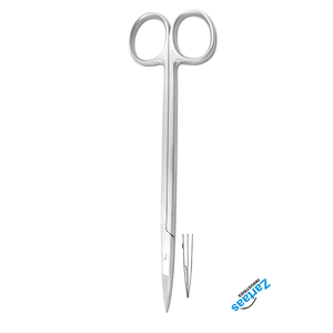 Instrument dentaire en acier inoxydable de haute qualité Ciseaux à gomme Kelly Instruments chirurgicaux droits de 16 cm - Product Image 3