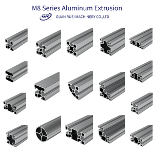 Extrusion en aluminium carrée à rainure en T série 8 M8 pour équipements d'automatisation, établis de travail, décorations (personnalisable) - Product Image 2