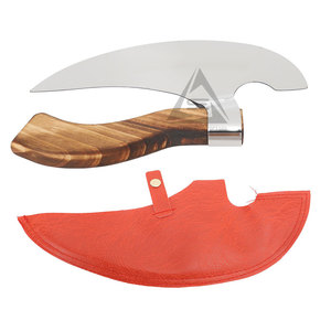 Cuchillo para Pizza de Acero Inoxidable con Mango de Madera, Alta Calidad, Ligero, Tamaño Personalizable, Color y Logotipo Personalizables, 3 Años de Garantía - Product Image 1