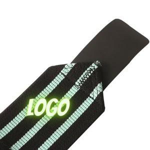 Custom Heavy Duty Weightlifting Powerlifting Brace Support <b>Wrist</b> Wraps Weight Lifting Strap Gym <b>Wrist</b> <b>Band</b> Strap Wraps - Product Image 3
