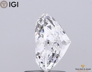 IGI Certificate 1.50 Carat CVD Lab Grown Portuguese Cut Diamond D Color VS1 Clarity for Premium Ring Centerpiece - Product Image 4