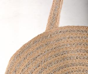 Bolso Bandolera Bohemio de Algodón y Yute Sostenible, Ecológico y de Lujo, Tendencia 2026, Textura Natural, Ligero, Correa Ajustable, para Viaje - Product Image 3