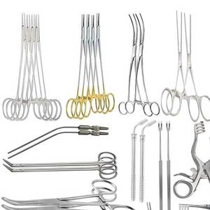 Juego de Instrumentos Quirúrgicos Cardiovasculares Estériles, Herramientas de Cirugía Cardíaca de Grado Hospitalario, Kit Completo para Procedimientos - Product Image 2