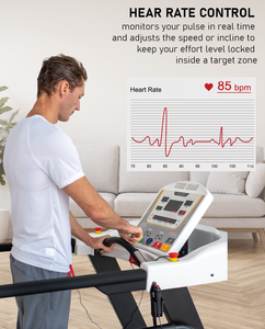 Home Hospital Commercial Use Rehabilitation Gait Training Electric Treadmill <b>Walking</b> Running <b>Machine</b> for Seniors Elders With Han - Product Image 2