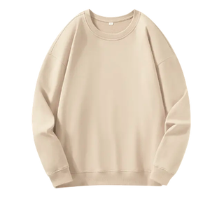 Sweat-shirt uni tendance pour homme, tissu de qualité supérieure, manches longues, production sur mesure en gros - Product Image 5