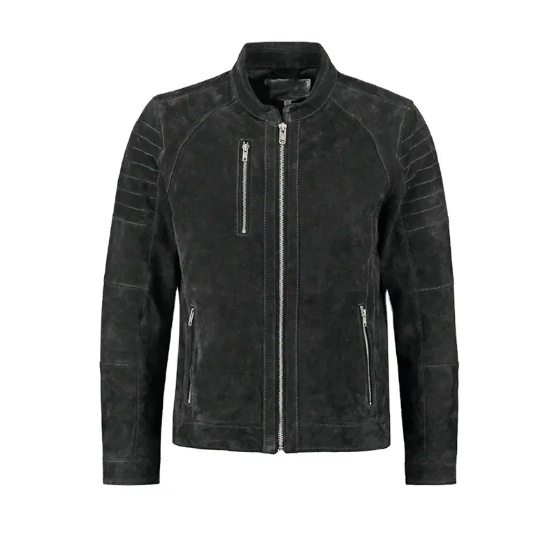 Best Quality Slim Fit Men's Leather Jacket Men Jackets Heated Coats Warm Clothing Black Casual Jackets For Men Women Pakistan