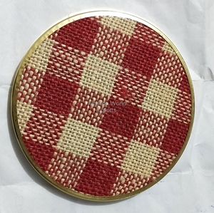 <b>Colourful</b> Multi Jute Coaster Eco-friendly Handmade <b>Set</b> Woven From Natural Fibre 6mm Thick Modern Serve Placemats Every Occasion - Product Image 3